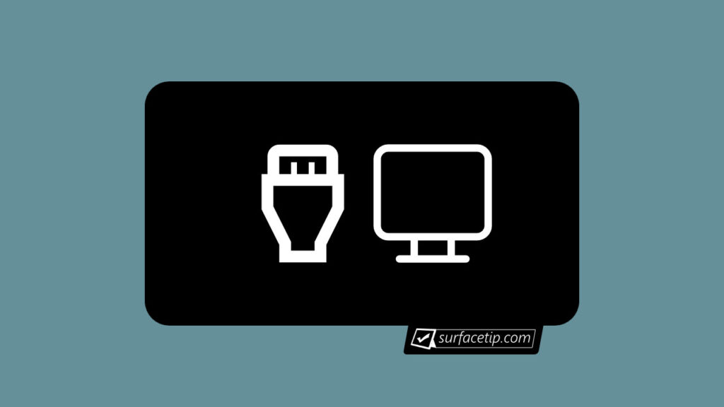 Surface HDMI Connection