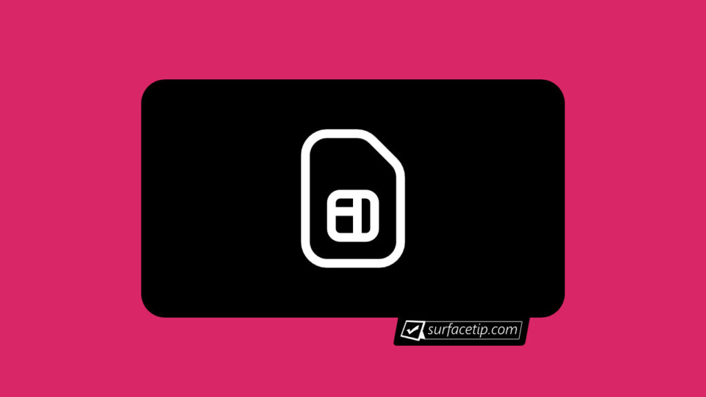 Surface SIM Card